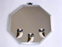 フクロウの棲む　八角形の鏡1.jpg
