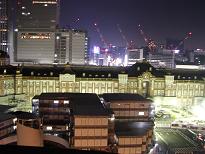 新丸ビルから東京駅を　夜景2.jpg