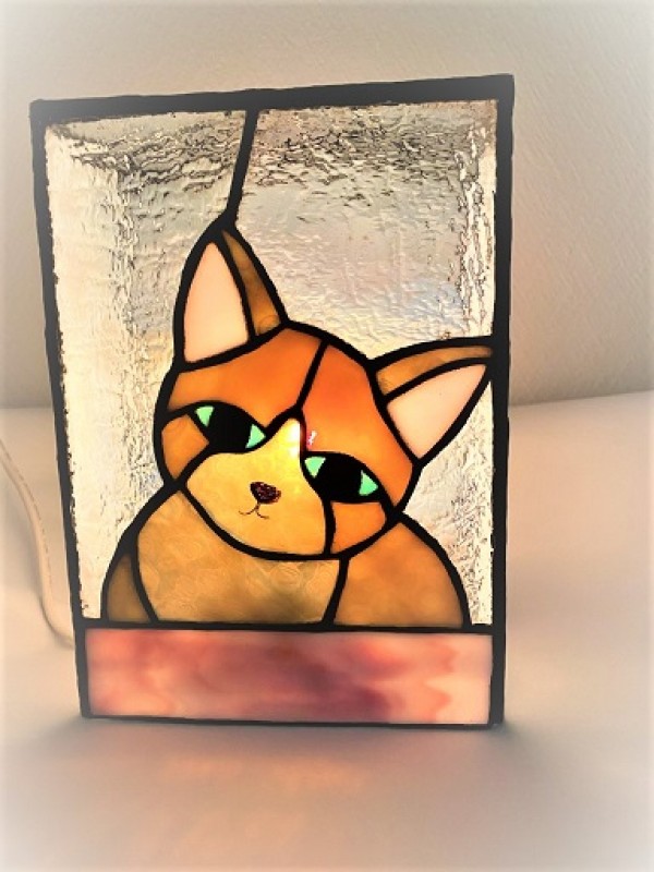 2022.4.23．　子猫の箱型ランプ　　：制作　ミニRabi　さんのサムネイル