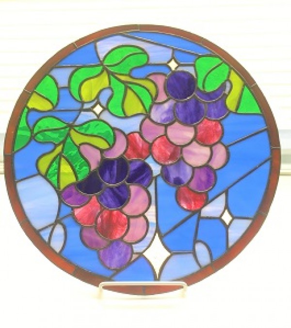 2023.1．31．　「葡萄」の置き飾り　　：制作　王美結　さんのサムネイル