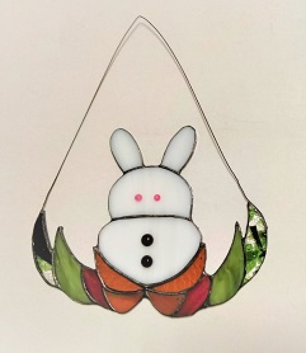 2023.1．31．　吊り飾り「兎さん」　　：制作　中地美穂子　さんのサムネイル
