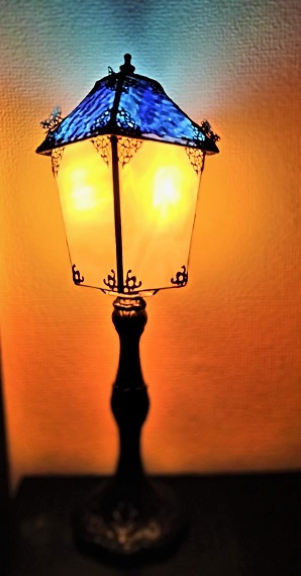 ガス灯風ランプ